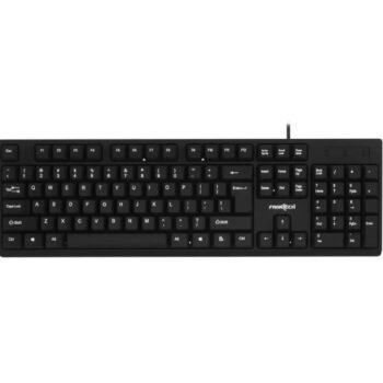 Frontech Wired Keyboard Compatible with Desktop, Laptop, Mac