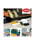 Anjani 3 in 1 Soap Pump Dispenser/ Dish Soap Liquid Dispenser with Sponge