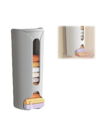 Wall Mounted Socks Storage Plastic Carry Bag Storage Multipurpose Storage Box
