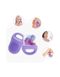 3-in-1 Facial Ice Roller – Cold Therapy Massager for Skin Tightening, Puffiness Relief & Relaxation