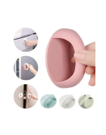 4 Pcs Self Adhesive Door Handles (Random Colors)