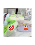 Funny Hairy Girl Pencil Case- With Accessories (Random Color)