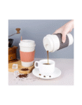 500ml Reusable Travel Coffee Cup with Leakproof Lid