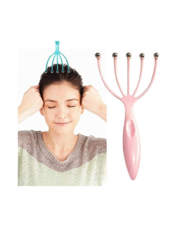 Five Claw Head Massager, 5 Roller Balls Prongs Scratcher Deep Relaxation, Head Scalp Massagers for Headache Relief, Scalp Stress Relax