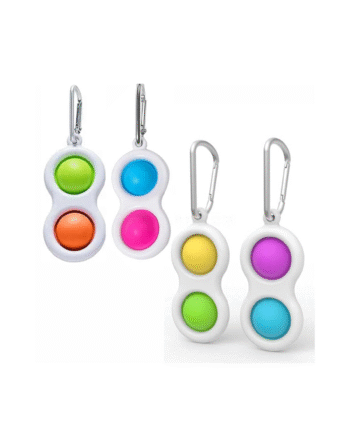 Pop It Fidget Toy Soft Silicone Push Pop Bubble for Car, Bike & Gifts for Kids & Adults