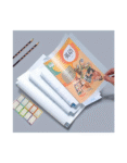 30 Pcs A4 Size Transparent Sticker Book Cover Film Clear Matte for Craft, Waterproof School Textbook Hardcover Protective Case Cover