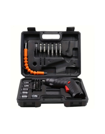 Electric Screwdriver Kit - Mini Handheld Drill with Lithium Battery for DIY Projects / Home Repair