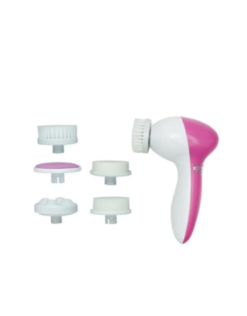 5 in 1 Beauty Care Massager & Dead Skin Remover Facial Exfoliator Care & Cleansing Cleanser Massager Kit for Smoothing Body Beauty Skin Cleaner