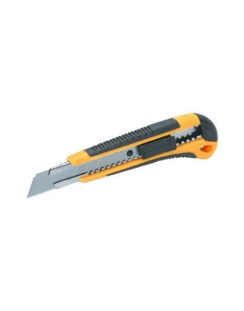 Heavy-Duty Retractable Utility Knife – Snap-Off Blade Cutter