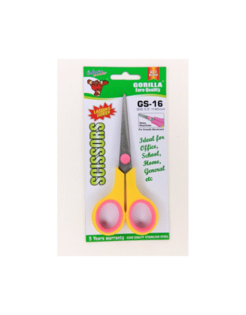 Gorilla GS-16 5.5" Scissors – Sharp Stainless Steel with Comfort Grip