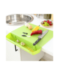 Premium Quality 2 in 1 Non-Slip Cutting Board, Detachable Chopping Board and Food Container