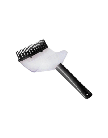 Home Haircut Bangs Guide Tool – 2-in-1 Comb and Face Shield for Safe & Precise DIY Fringe Trimming – Ideal for Women, Girls, and Stylists
