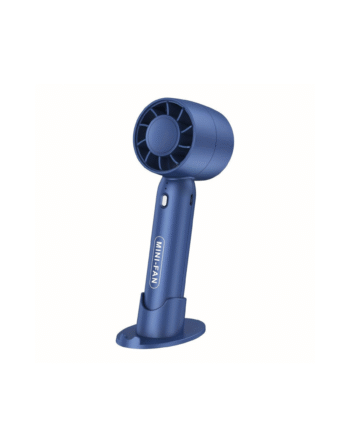 Portable Mini Fan, USB Rechargeable, with 3-speed Adjustment, Comes with Base Stand, Suitable for Home Use, Office, Outdoor Travel, (Random Colors) - 1 Pc