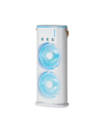 Portable Double Spray Fan – Hydrating Mist & Cool Air Combo