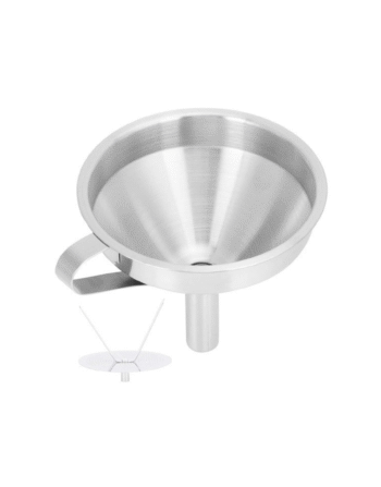 15cm Stainless Steel Oil Funnel With Filter