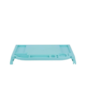 Desktop Organizer Rack Office Supply Holder/Office Computer Desk Supply Caddy Tray- Blue