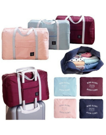 Wind Blows Folding Travel Bag -Random Color