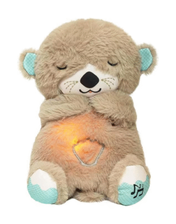 Soft Breathing Teddy with Music, Lights & Breathing Motion