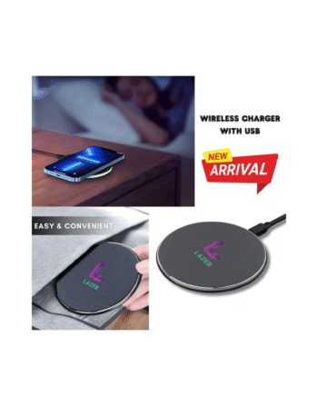 Lazer Essential Wireless Charger with USB