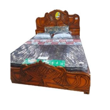 Wooden Bed with Box