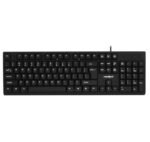 Frontech Wired Keyboard Compatible with Desktop, Laptop, Mac