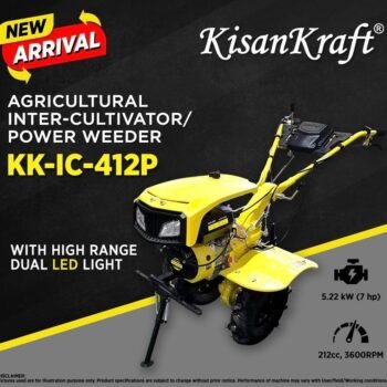 Kisan Kraft KK-IC-412P POWER WEEDER 7.5 HP