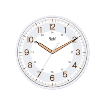 Ajanta Wall Clock | Model No 2937 Designer Wall Clock – Pearl White