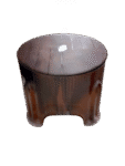 Plastic Centre Table (Brown)