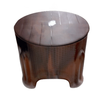 Plastic Centre Table (Brown)