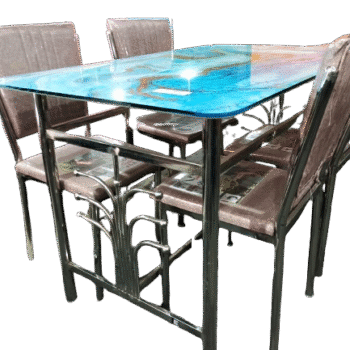 Steel Teflon Dining Set