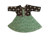 Cotton Short Top With Jacket Pattern