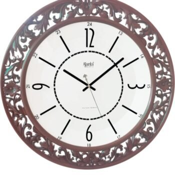 Ajanta Wall Clock | Model No 7097 Wall Clock – Vintage Clock - Oak wood/Maple Wood/Teak Wood/Mahogany