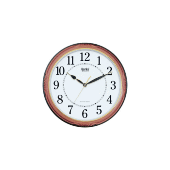 Ajanta Wall Clock | Model No 2977 Designer Wall Clock Dark Brown