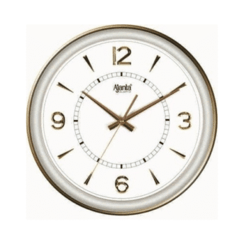 Ajanta Wall Clock | Model No 1877 Designer Wall Clock Silver