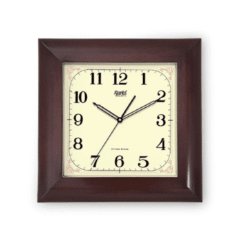 Ajanta Wall Clock | Model No 6077 Vintage series Wall Clock Mahogany