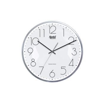 Ajanta Wall Clock | Model No 4087 Designer Clock -Silver