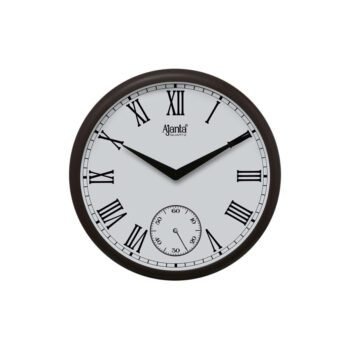 Ajanta Wall Clock | Model No 2837 Home Decore Clock - White