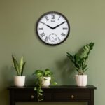Wall-Clock-Home-Decore-Clock-2837-White-brown-900×900
